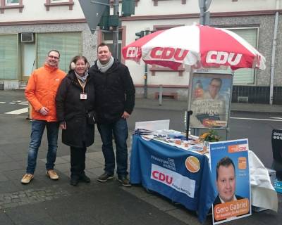 Wahlstand in Eckenheim - Wahlstand in Eckenheim