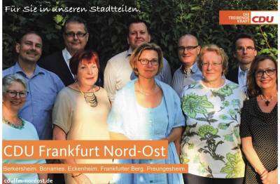 Unsere Bundestagskandidatin Bettina M. Wiesmann mit einem Teil der CDU Nord-Ost - Unsere Bundestagskandidatin Bettina M. Wiesmann mit einem Teil der CDU Nord-Ost